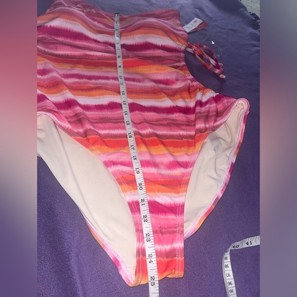 NWT Joe Fresh Cold Shoulder Swimsuit with cutout - Picture 11 of 13